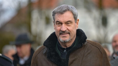 CSU-Chef Markus Söder bekräftigt, die Union wolle keine Anträge ohne eigene Mehrheit verabschieden und sich nicht auf AfD-Stimmen verlassen müssen.  (Foto: Malin Wunderlich/dpa)