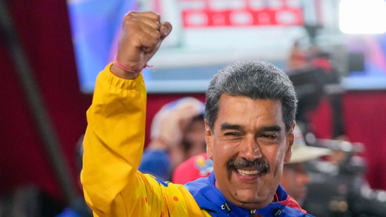 Aus Sicht Brüssels kein klarer Gewinner: Präsident Nicolas Maduro. (Foto: Fernando Vergara/AP)