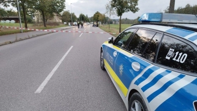 An dieser Stelle der Schalkhäuser Landstraße in Ansbach kam es gegen 17 Uhr zu dem Angriff. (Foto: Robert Maurer)