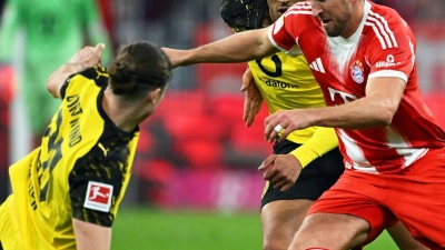 Der BVB empfängt die Bayern zum Bundesliga-Gipfel. (Archivbild) (Foto: Sven Hoppe/dpa)