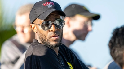 BVB-Stürmer Anthony Modeste bekam Recht im Streit mit einem Getränkehersteller. (Foto: David Inderlied/dpa)