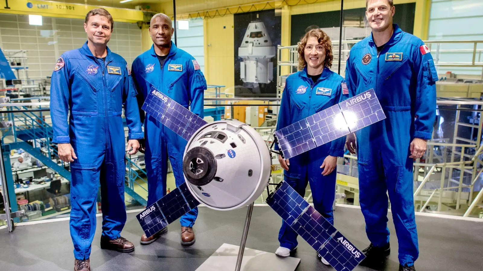 Anfang April sollen mit der Mission „Artemis 2” wieder Menschen um den Mond fliegen. (Archivfoto) (Foto: Hauke-Christian Dittrich/dpa)