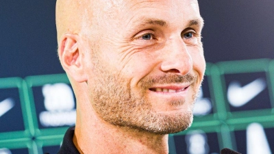 Der neue Wolfsburg-Trainer Paul Simonis. (Foto: Moritz Frankenberg/dpa)