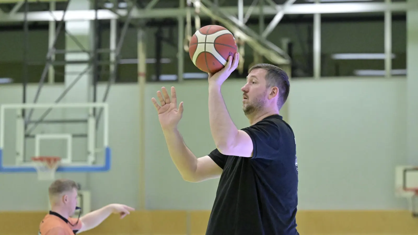 Würde am liebsten manchmal selbst noch gern mitspielen: hapa-Trainer Martin Ides. (Foto: Martin Rügner)