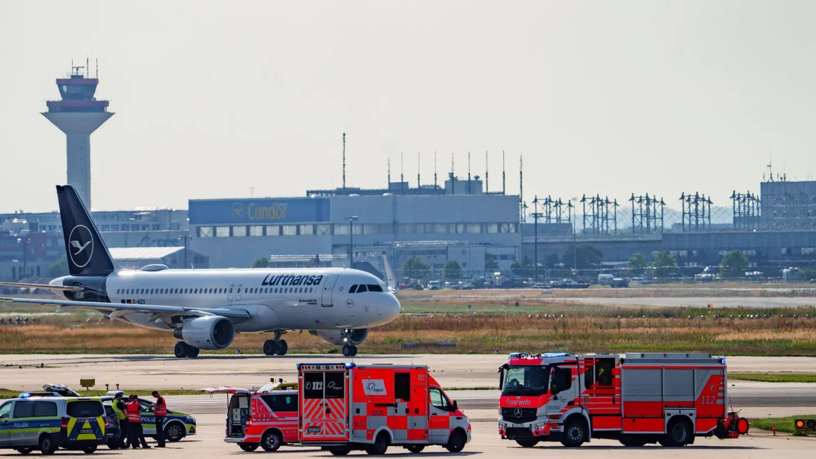 Nach einer Störaktion am Frankfurter Flughafen gibt es Durchsuchungen bei der Letzten Generation. (Archivild)  (Foto: Andreas Arnold/dpa)