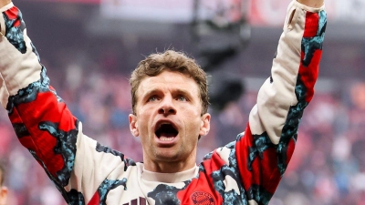 Großer Abschiedstag für Thomas Müller. (Foto: Jan Woitas/dpa)
