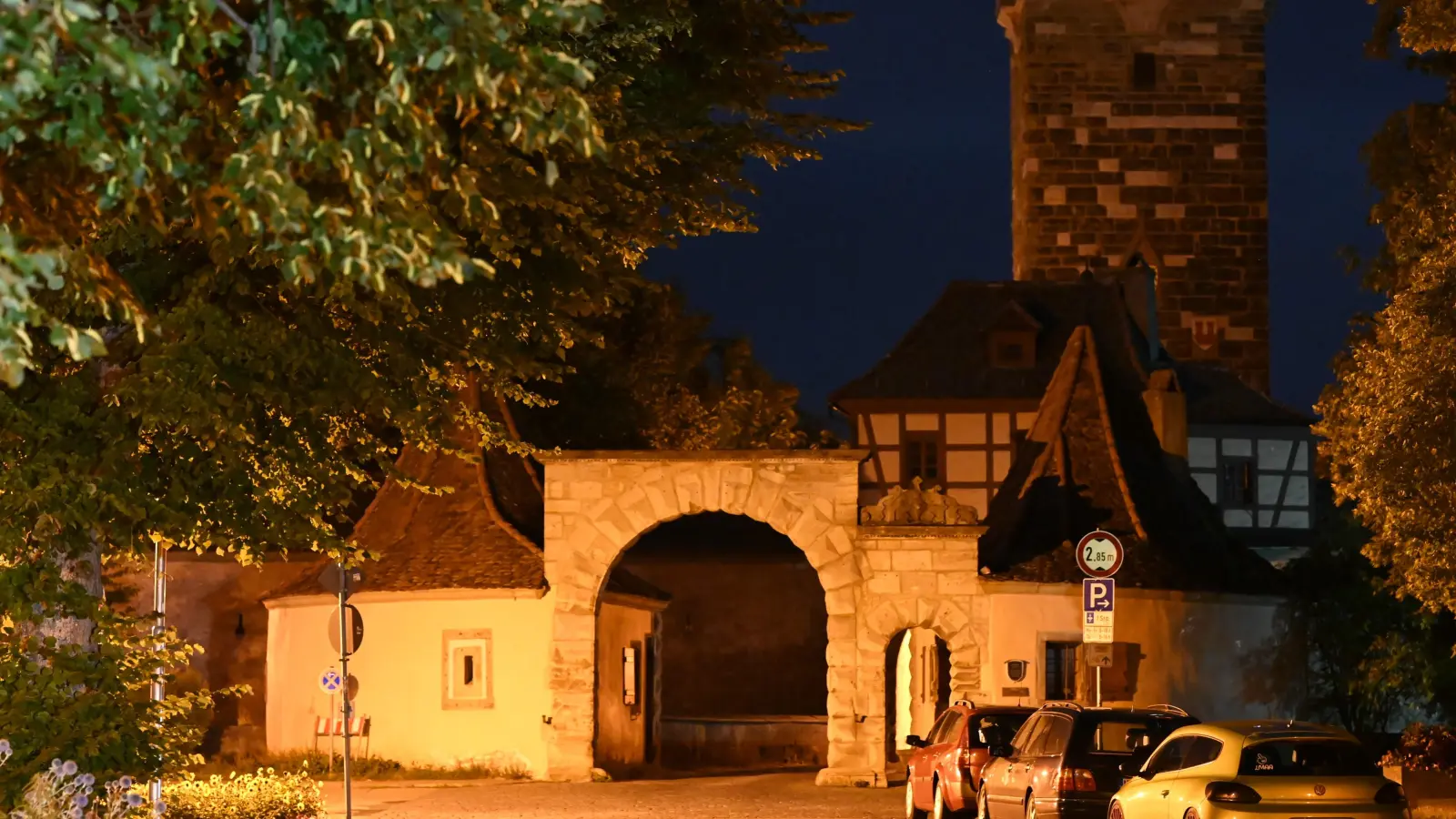 Zu einer Bedrohung mit einem Messer soll es am Montagabend am Rothenburger Rödertor gekommen sein. (Archivbild: Manfred Blendinger)