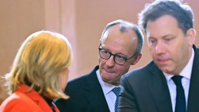 Auch für diese Drei in Berlin geht es um viel bei dieser Landtagswahl (Foto: Sebastian Gollnow/dpa)