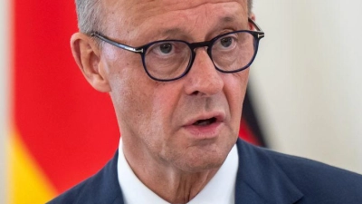 Kanzler Merz telefonierte erstmals seit seinem Amtsantritt mit dem chinesischen Präsidenten Xi. (Foto: Michael Kappeler/dpa)