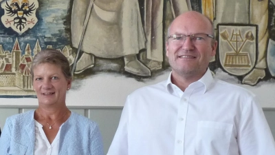 Elke Strebel und Oliver Fink haben ihre Kündigung als Geschäftsführer der Franken-Therme eingereicht. (Foto: Bastian Lauer)