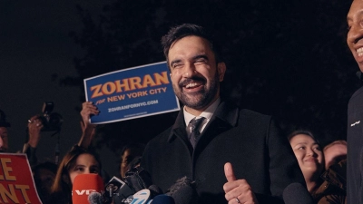 New York wählt am Dienstag einen neuen Bürgermeister. (Foto: Andres Kudacki/AP/dpa)