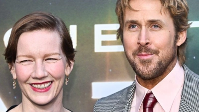 Sandra Hüller und Ryan Gosling sind die Stars des Überraschungsfilmhits „Der Astronaut - Project Hail Mary“. (Archivbild) (Foto: Evan Agostini/Invision/dpa)
