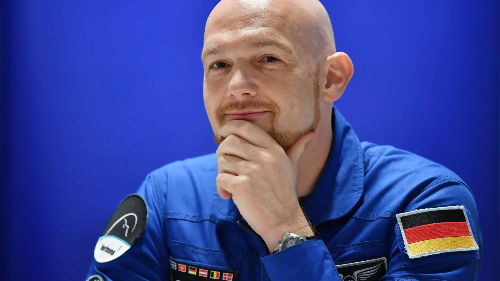 Esa-Astronaut Alexander Gerst ist Geophysiker, Vulkanologe und früherer ISS-Kommandant. (Foto: Martin Schutt/dpa-Zentralbild/dpa)