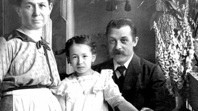 Anna Paroubek und ihre Familie. (Foto: privat/dpa)