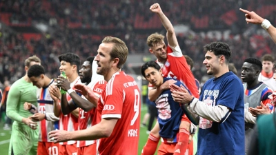 Party als Zwischenschritt: Die Bayern wollen das Triple. (Foto: Federico Gambarini/dpa)