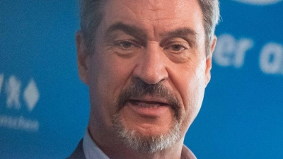 Söder hält AfD-Einstufung als rechtsextremistisch für einen finalen Weckruf (Archivbild).  (Foto: Peter Kneffel/dpa)