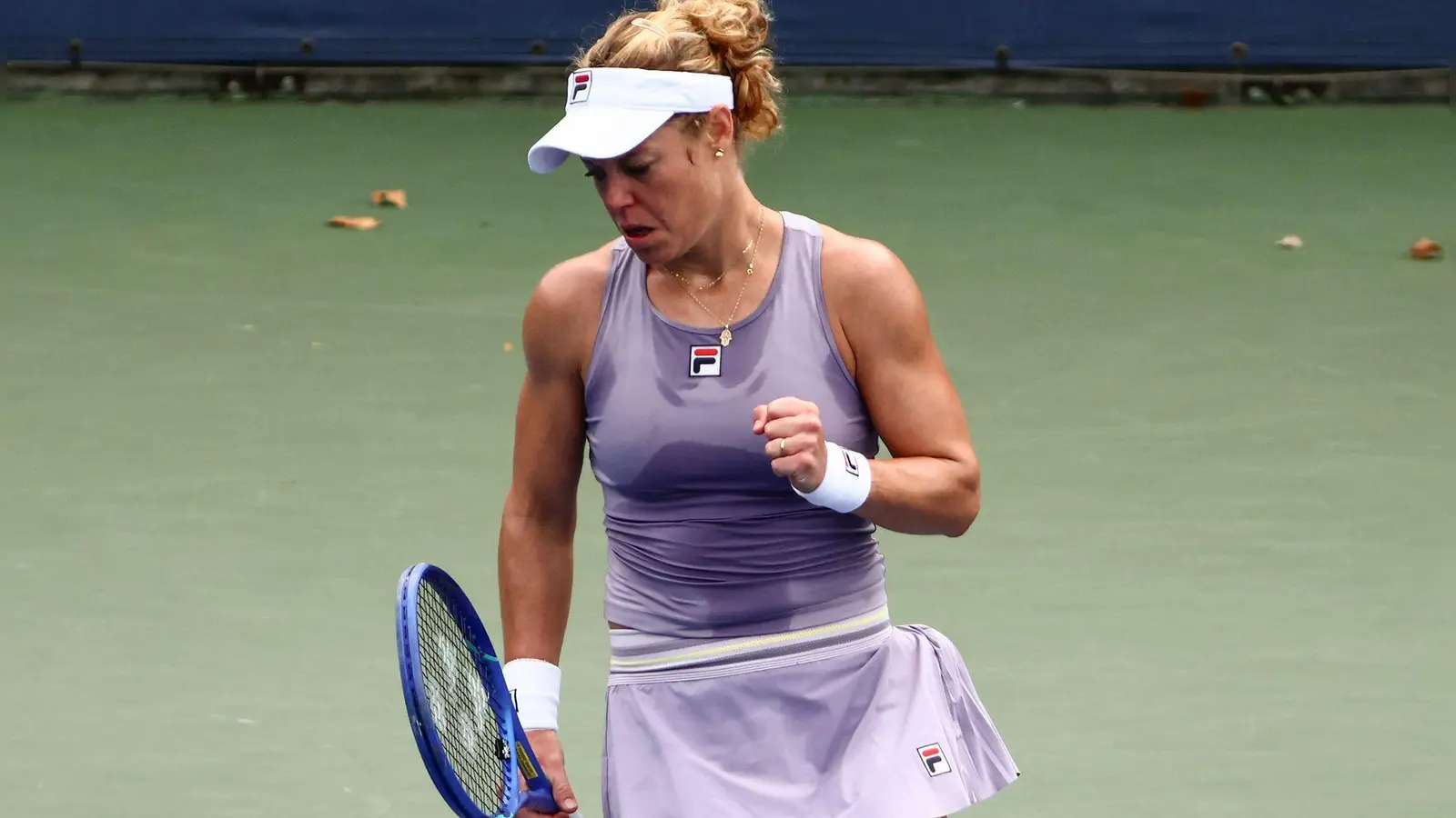 Laura Siegemund löste bei den US Open auch ihre zweite Aufgabe. (Foto: Andres Kudacki/AP/dpa)