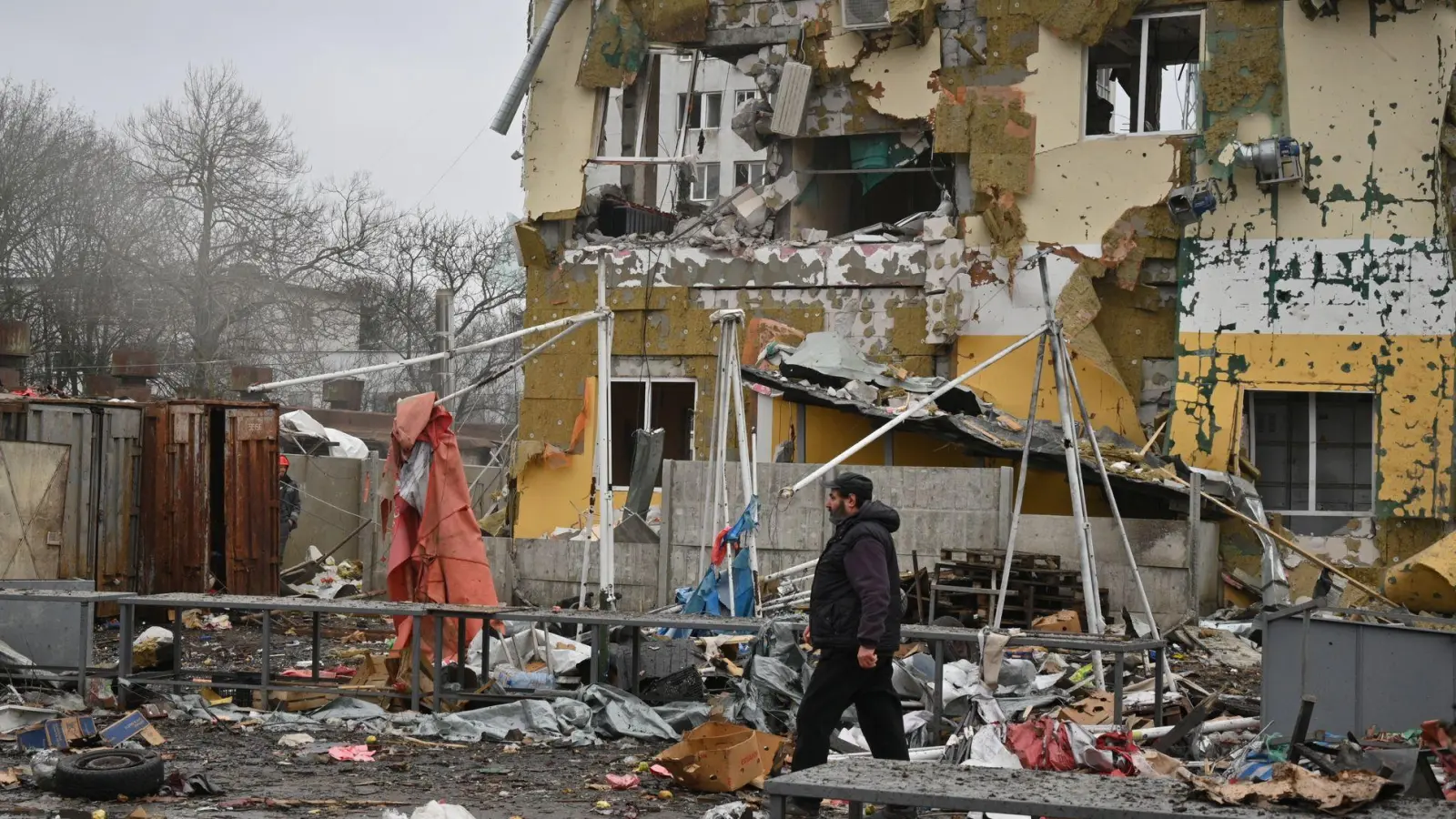 Die Schwarzmeerregion Odessa ist immer wieder Ziel russischer Luftangriffe. (Archivbild) (Foto: Michael Shtekel/AP/dpa)