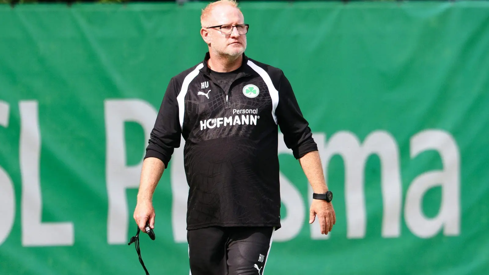 Sah eine Niederlage seiner Fürther im ersten Sommertest: Trainer Heiko Vogel (Archivbild) (Foto: Daniel Löb/dpa)