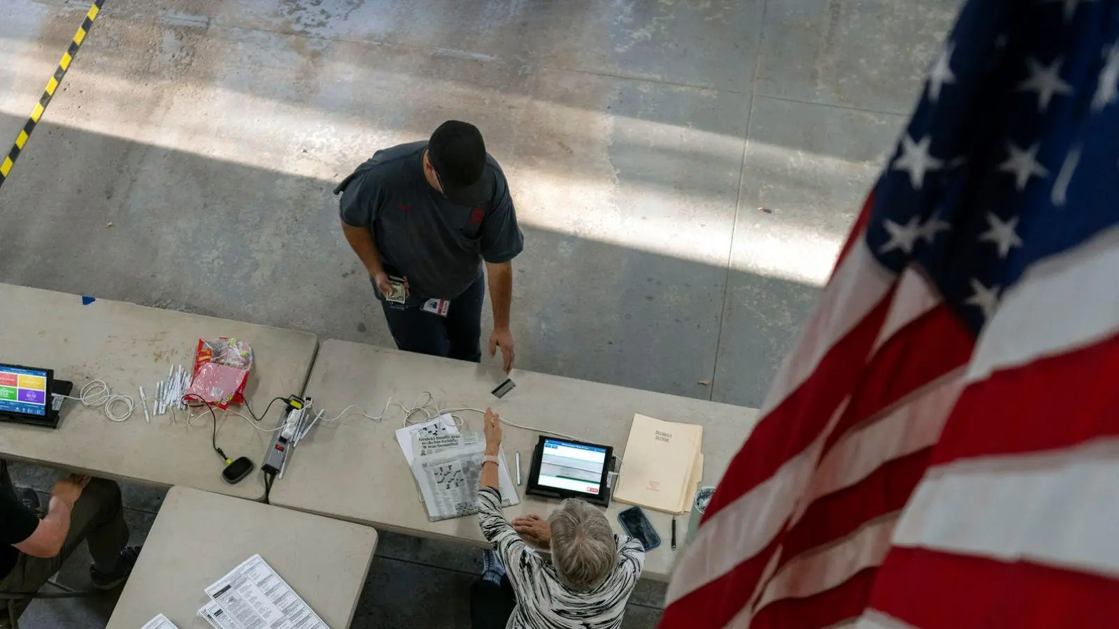 In Ohio haben die Menschen zuletzt eher für die Republikaner gestimmt. (Foto: Carolyn Kaster/AP)