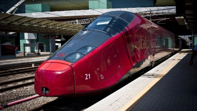 Ein Hochgeschwindigkeitszug des italienischen Anbieters „Italo”: Das Unternehmen will nach Deutschland expandieren. (Foto: Italo)