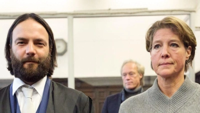 Der mutmaßliche Chef des Entführer-Teams wirft Christina Block vor, die Unwahrheit zu sagen. (Foto: Georg Wendt/dpa Pool/dpa)