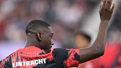 Will zu PSG: Eintracht-Torjäger Randal Kolo Muani. (Foto: Arne Dedert/dpa)