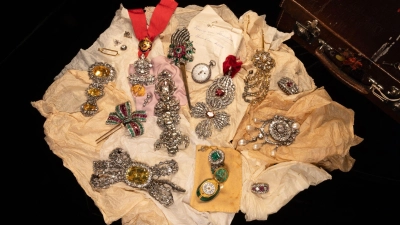 Der Schatz soll schon bald in Kanada ausgestellt werden. (Foto: -/Nasuna Stuart-Ulin/FTI Consulting, München/dpa)