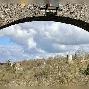 Durchblick - gesehen in Rothenburg (Foto: Hans-Martin Huber)