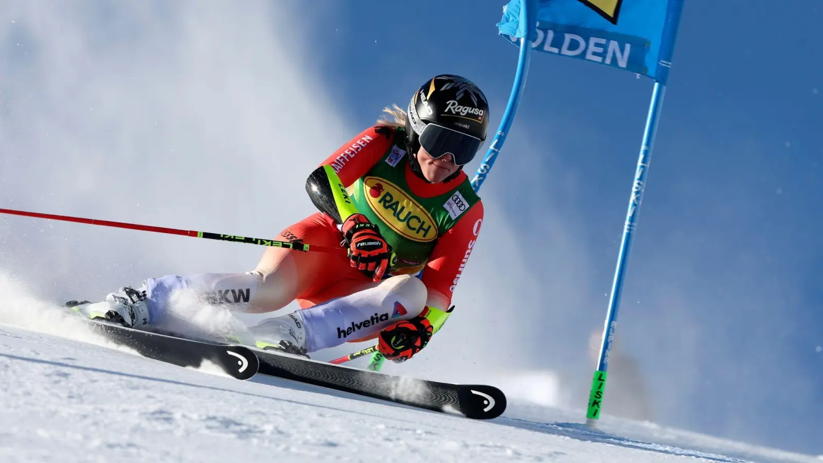 Siegte in Sölden: Lara Gut-Behrami. (Foto: Alessandro Trovati/AP)