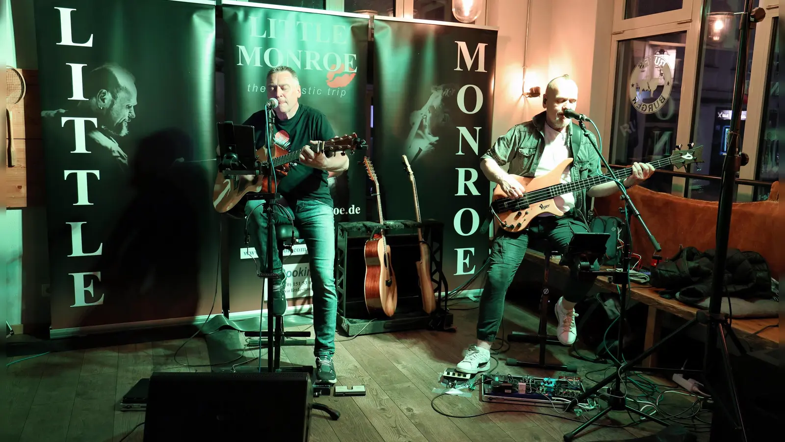 Little Monroe in Ruff`s Burger.  (Foto: Zeynel Dönmez)
