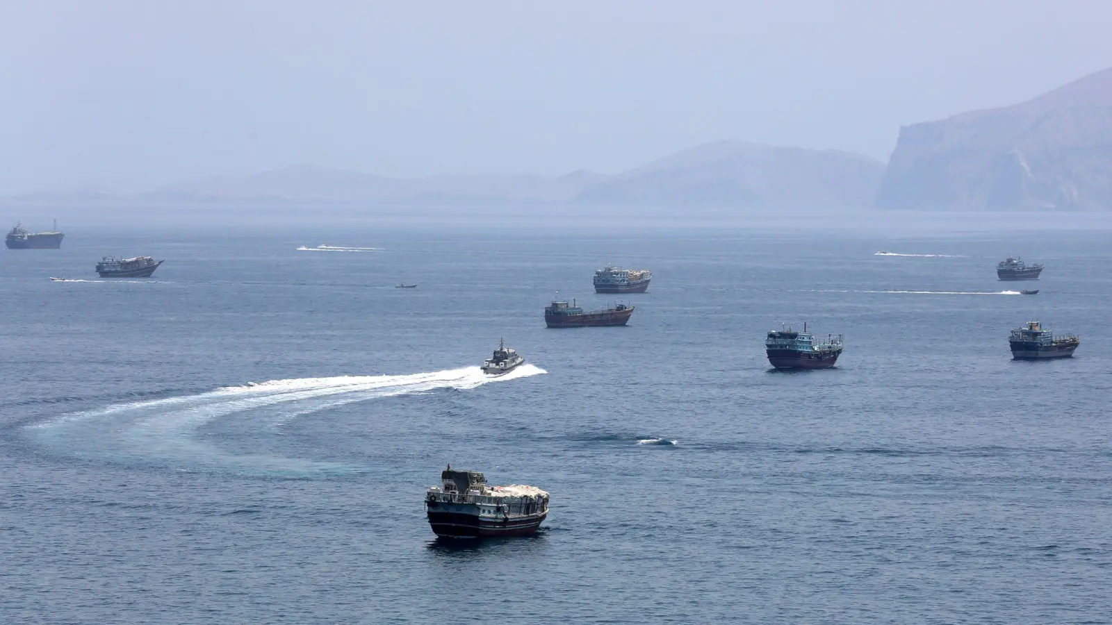 Oman und Iran verhandeln über Schifffahrt in der Meerenge. (Archivbild) (Foto: Wen Xinnian/Xinhua/dpa)