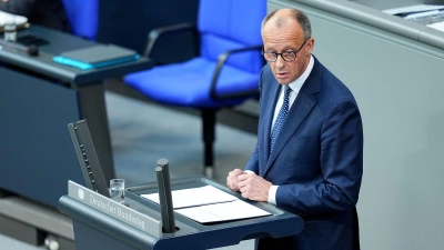 Erste Regierungserklärung: Merz fordert neue Prioritäten. (Foto: Michael Kappeler/dpa)