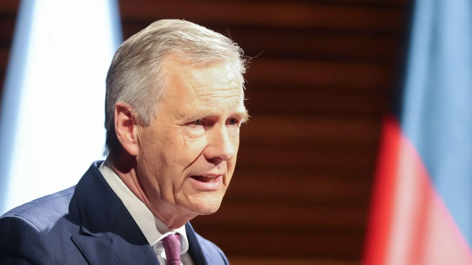 Alt-Bundespräsident Christian Wulff fordert ein AfD-Verbotsverfahren. (Archivbild) (Foto: Bodo Schackow/dpa)