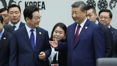 Chinas Präsident Xi forderte von den Apec-Partnern von mehr Zusammenarbeit.  (Foto: Uncredited/Yonhap/AP/dpa)