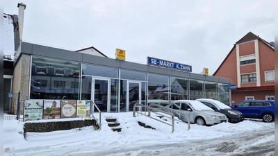 Seit Ende 2024 hat der SB-Markt Zahn in Lichtenau nicht mehr geöffnet. (Foto: Andrea Walke)