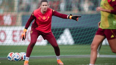 Stina Johannes soll sich gegen Frankreich im Tor bewähren. (Foto: Marius Becker/dpa)