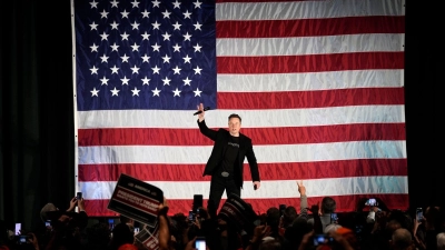 Musk spendete zehn Millionen Dollar für den Senats-Wahlkampf der Republikaner. (Archivbild) (Foto: Matt Rourke/AP/dpa)