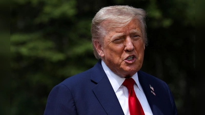 US-Präsident Trump kehrt vorzeitig vom G7-Gipfel in Kanada zurück.  (Foto: Suzanne Plunkett/PA Wire/dpa)