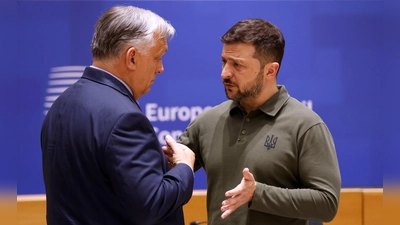 Die Beziehungen zwischen Ungarns Regierungschef Viktor Orban und dem ukrainischen Staatschef Wolodymyr Selenskyj waren noch nie wirklich gut. (Archivbild) (Foto: Omar Havana/AP/dpa)