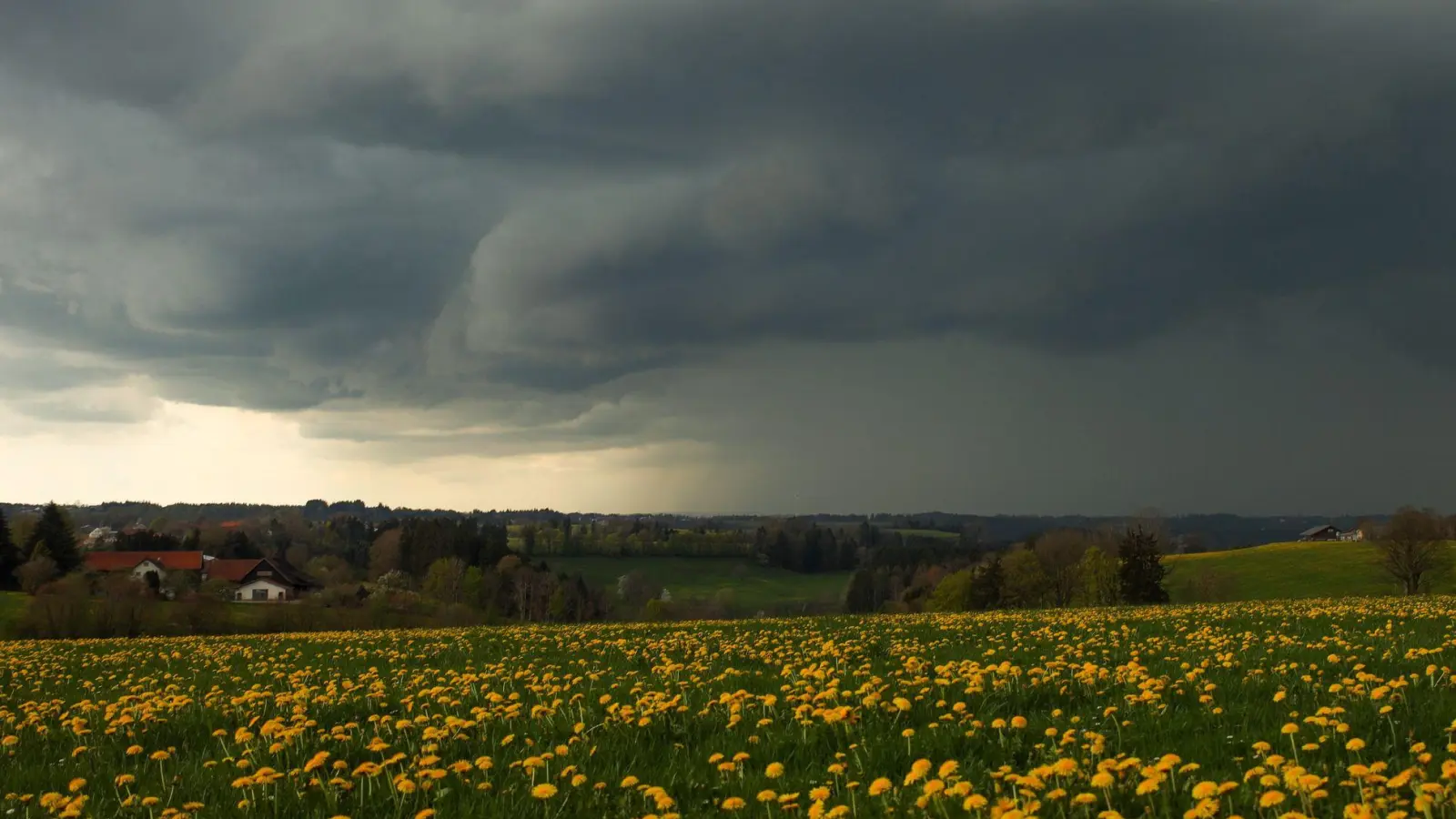 Bereits heute ziehen die ersten Regenwolken im Freistaat auf. Ab Dienstag wird es dann vielerorts nass. (Symbolbild) (Foto: Alexander Wolf/onw-images/dpa)