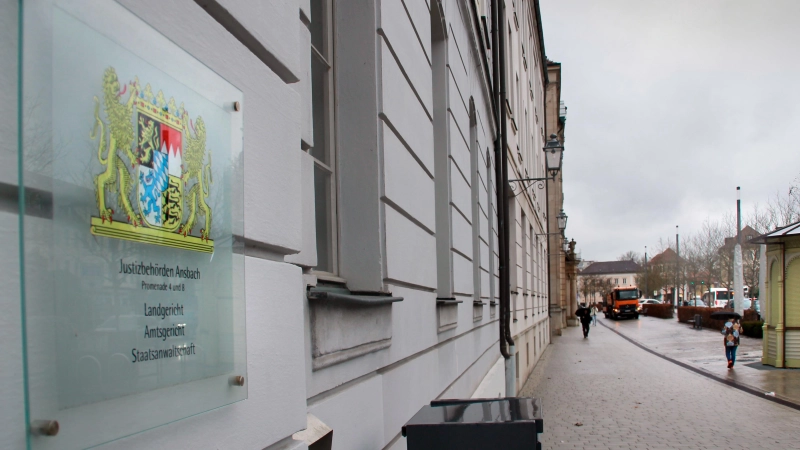 Die Staatsanwaltschaft hat Anklage gegen einen Mann aus dem Landkreis Ansbach erhoben. Der Vorwurf: er soll seine Schwester und seinen Vater ermordert haben. (Foto: Alina Boger )