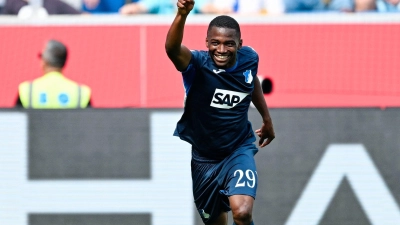 Hoffenheims Bazoumana Touré steht bei vielen europäischen Topclubs auf dem Zettel. (Archivbild) (Foto: Uwe Anspach/dpa)