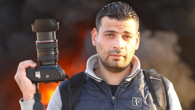 Der dpa-Fotograf Anas Alkharboutli wurde in Syrien getötet. (Foto: --/dpa)