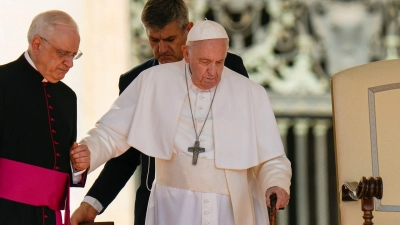 Das Oberhaupt der katholischen Kirche: Papst Franziskus. (Foto: Alessandra Tarantino/AP/dpa)