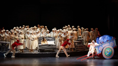 Zwei Kurzopern, eine Premiere.  (Foto: Geoffroy Schied/Bayerische Staatsoper/dpa)