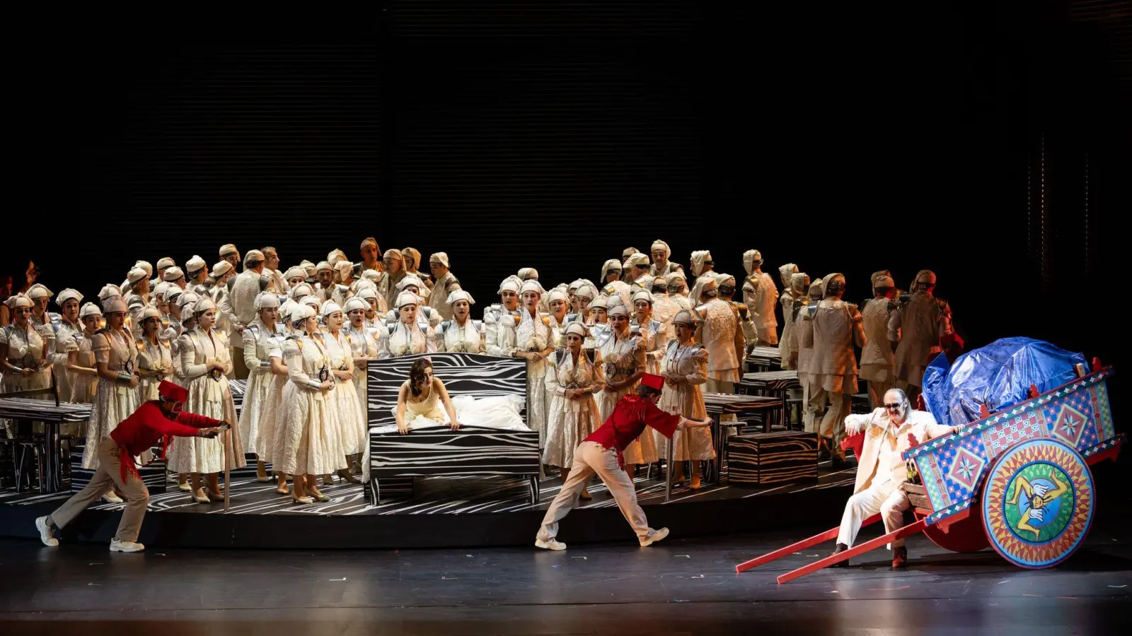Zwei Kurzopern, eine Premiere.  (Foto: Geoffroy Schied/Bayerische Staatsoper/dpa)