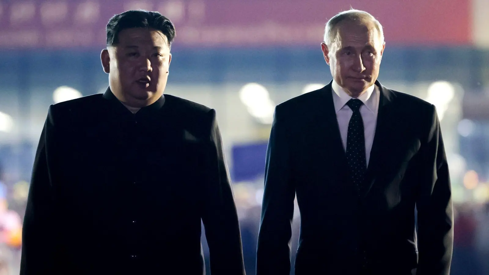 Südkoreas Geheimdienst geht davon aus, dass Nordkorea Truppen in den Ukraine-Krieg entsendet. (Foto: Gavriil Grigorov/Pool Sputnik Kremlin/AP/dpa)