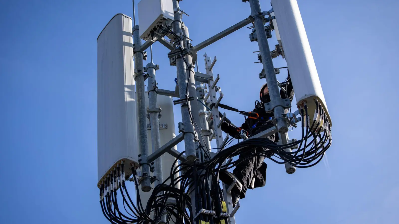Im Gebirge, in Wäldern, Naturschutzgebieten und in Grenznähe ist das Netz für Internet auf dem Handy teils immer noch zu schwach. (Symbolbild) (Foto: Daniel Karmann/dpa)