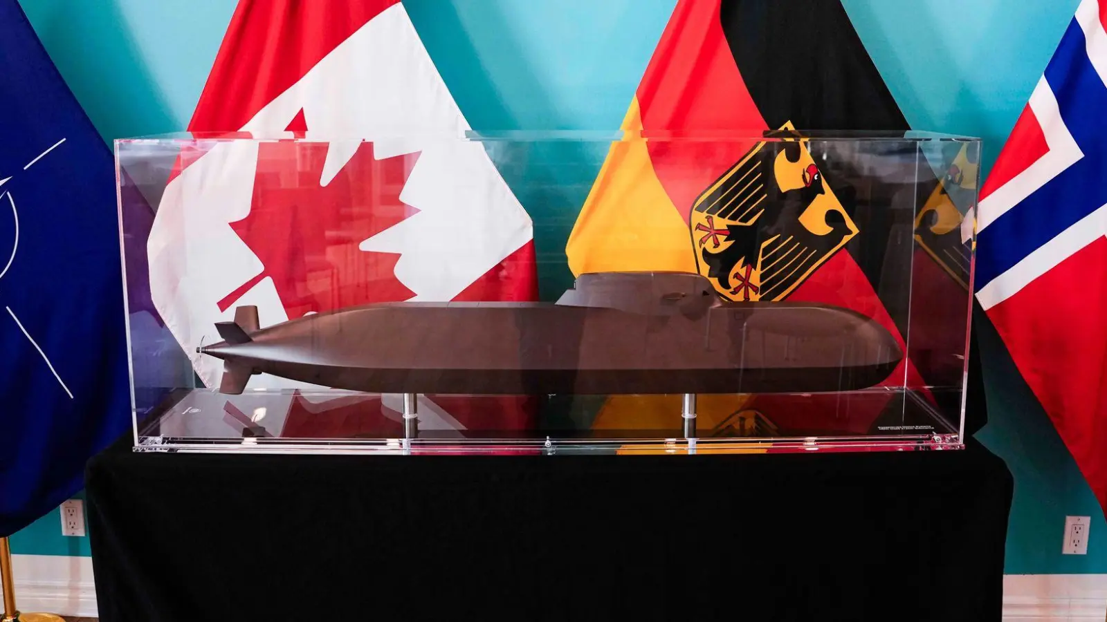Der Kieler Marineschiffbauer TKMS baut zwei Dutzend U-Boote für Deutschland, Norwegen und Kanada.  (Foto: Justin Tang/The Canadian Press/AP/dpa)